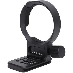 Lens Tripod Mount Ring Fits for 24-70 F2.8 DG ND, Lens Collar Tripod Mount with Oversized Base, Quick Release Design, Aluminium Alloy Matrial Lens Support Bracket Holder Ring
