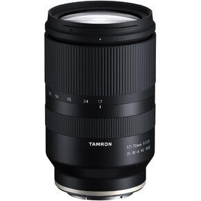 Tamron 17-70mm f/2.8 DI III-A VC RXD ZOOM Lens لكاميرات نظام Fujifilm APS-C المرآة ، أسود
