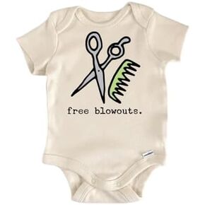 Hairdresser Salon - Baby Boy Girl Clothes Infant Bodysuit Funny Cute Newborn