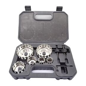 A Set of Electroplated Segmented Diamond Drill Bit Set Marble Ceramic Drill 1Pcs