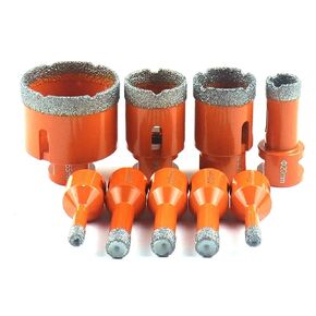Diamond Brazed Core Dry Drill Bit 1Pc 6-100mm 1Pcs(100mm)