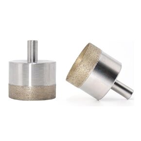 Glass Diamond Drill Tool Sintered Diamond Straight Shank Core Drill Bit 1Pcs(23mm)