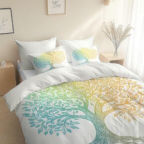 Gray Tone Reversible Duvet Cover Set Toddler, Cardinal Cherry Blossom Butterfly 40 X 60 Inches Bedding Sets, Bedroom Bedding for Boys Girls Includes 1 Comforter Cover & 1 Pillow Case