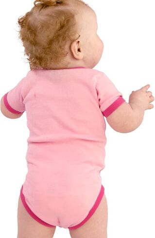 Lazy One Cute Unisex Baby Bodysuit, Cute Animal Designs in Saudi Arabia