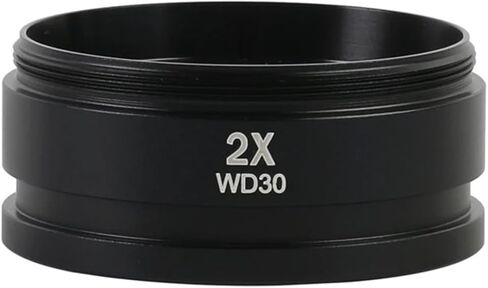 عدسة بارلو الهدف المساعدة للـ WD30 WD165 WD120 0.3x 0.5x 0.7x 0.75x 1x 1.5x 2x مجهر مجهر ثلاثي الأطوار (0.5x 2.0x) in Saudi Arabia