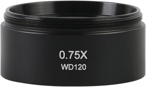 عدسة بارلو الهدف المساعدة للـ WD30 WD165 WD120 0.3x 0.5x 0.7x 0.75x 1x 1.5x 2x مجهر مجهر ثلاثي الأطوار (0.5x 2.0x) in Saudi Arabia