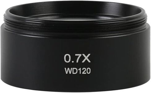 عدسة بارلو الهدف المساعدة للـ WD30 WD165 WD120 0.3x 0.5x 0.7x 0.75x 1x 1.5x 2x مجهر مجهر ثلاثي الأطوار (0.5x 2.0x) in Saudi Arabia