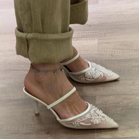 شبكات slingback مضخات للأحذية للنساء in Kuwait