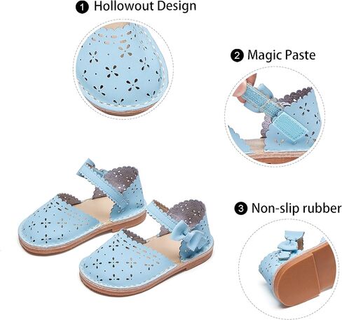 GINFIVE Toddler Girls Sandals Girls Toddler Sandals Little Girls Kids Shoes in Kuwait
