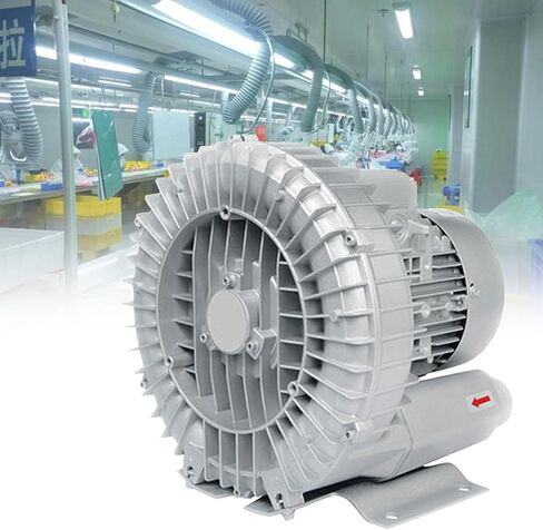 Regenerative Blower, 220V/380V Electric Air Pump for Sewage Aeration Aquarium Fish Pond, for Factory and Basement Ventilation in Saudi Arabia