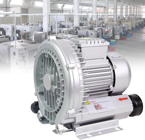High-Pressure Vortex Ring Blower, Industrial Extractor,Workshop Exhaust Blower, 220V/380V Vortex Centrifugal Vacuum Pump, Regenerative Blower(350W/220V) in Kuwait