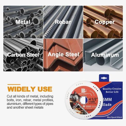 TCT Hole Saw Kit - 13/14/16/19/22/25/29/32/35/38/44/51/54mm Tungsten Carbide Tipped Hole Cutter Set for Metal, Stainless Steel, Iron, Wood, Plastic - 13 Count in Saudi Arabia