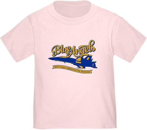 CafePress U.S. Navy Blue Angels Plane Toddler T Shirt Cute Toddler Graphic Tee, 100% Cotton in Saudi Arabia