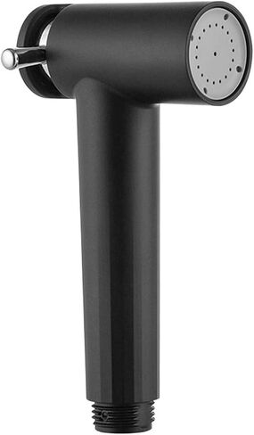 Handheld Bidet Sprayer for Toilet, ABS Baby Cloth Diaper Sprayer Portable Hand Held Toilet Bidet Sprayer Head for Feminine Wash, Pet Washing, Adjustable Water Pressure Control(Black) in Kuwait