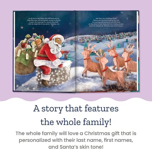 Our Family’s Night Before Christmas - Personalized Children's Story - I See Me! (Hardcover) in Saudi Arabia
