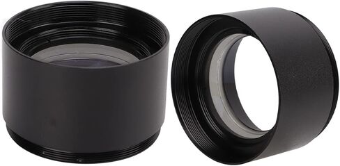 عدسة المجهر 3 مضاعفات التخفيض ، الزجاج البصري للتصوير الجيد ، محول عدسة المجهر M48mm (0.5x) in Kuwait