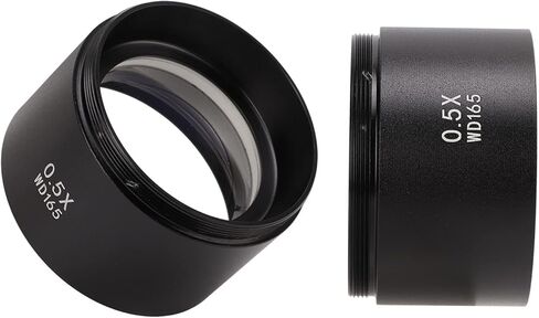 عدسة المجهر 3 مضاعفات التخفيض ، الزجاج البصري للتصوير الجيد ، محول عدسة المجهر M48mm (0.5x) in Kuwait
