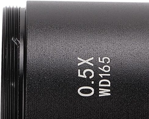 عدسة المجهر 3 مضاعفات التخفيض ، الزجاج البصري للتصوير الجيد ، محول عدسة المجهر M48mm (0.5x) in Kuwait