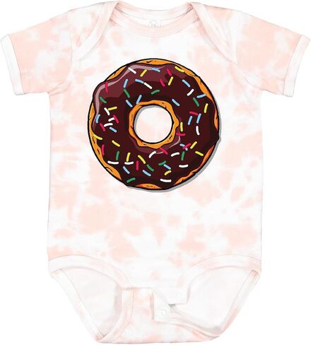 inktastic chololate donut with Sprinkles Baby Bodysuit in Kuwait