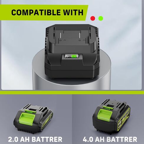 21V Lithium Battery Charger Replacement for Narbell Lithium Ion Battery Compatible with Tools Outdoor Equipment and 20V Leaf Blower Class 2 Battery Charger in Saudi Arabia