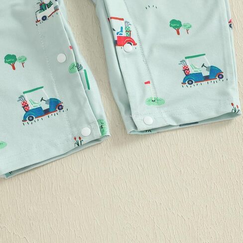 Newborn Baby Boy Golf Clothes Long Sleeve Lapel Collar One Piece Jumpsuit Bodysuit Romper Infant Fall Outfits in Saudi Arabia