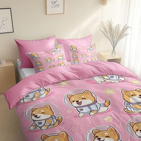 Toddler Reversible Duvet Cover 2 Pieces Animal Elephant, Soft Brushed Microfiber Bedding Set for Kids & Adults, Zipper Closure, Includes 1 Cloud Bubbles Duvet Cover 40 X 60 Inches & 1 Pillow Shams in Saudi Arabia