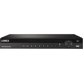 Lorex 4K (32 Camera Capable) Pro Series 8TB Network Video Recorder (Without 16 Channel PoE Switch) (Renewed)