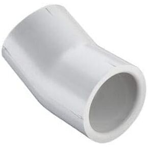 Spears 416 Series PVC Pipe Fitting ، 22.2 درجة الكوع ، الجدول 40 (5 ، 3/4 ")