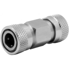 Paintball PCP Disconnect Quick-Disconnect 8 مم أنثى إلى أنثى محول الفولاذ المقاوم للصدأ HPA CO2 هو موصل تعبئة الهواء