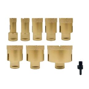 أداة M14 الماس المرتبط بالأدوات الأساسية للحفر 5/6/8 PCS (Orange)