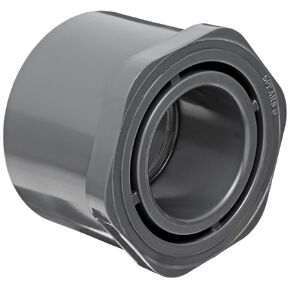Spears Manufacturing - 837-249 Series PVC Pipe Fitting, Bushing, Schedule 80, 2" Spigot x 1" Socket