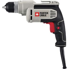 PORTER-CABLE Corded Drill, Variable Speed, 6-Amp, 3/8-Inch (PC600D)
