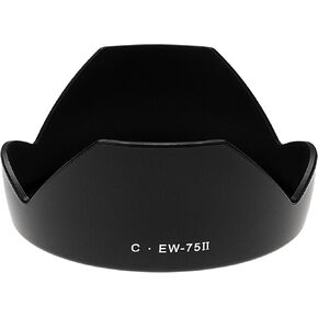 Fotodiox Lens Hood Replacement for EW-75 II Compatible with EF 20mm f/2.8 Lens