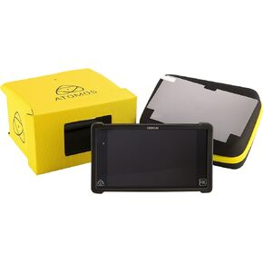 Atomos Action Pack for Shogun Recorder and Monitor, Includes Sunhood, Matte LCD Protector, Travel Case, Shogun Armor, Yellow