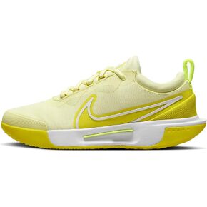 NikeCourt Air Zoom Pro Women's Hard Court Tennis Shoes (DV3285-301, Luminous Green/White/Volt/High Voltage) Size 7