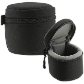 Navitech Black Water Resistant Camera Lens Case Compatible with Nikon NIKKOR Z 85mm f/1.8 S