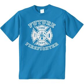 ThreadRock Little Boys 'Firefter Firefighter Thirt T-Shirt
