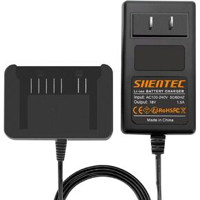 Shentec 18V Li-ion Battery Charger Compatible with Hitachi 339782 BSL1830C BSL1815X BSL1815S BSL1830 330139 330557 Li-ion Slide Style Battery