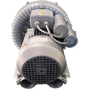 Centrifugal Air Blower 2RB410-7AV25 1.5HP 110/220 Single Phase Aquaculture Agriculture System， Regenerative Blower Air Comperssor Plumbing, Home Use