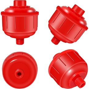 4PCS Disposable Air Water Filters, Mini Disposable Spray Gun Filter, Only Standard 1/4 Inch Threads, for Most Spray Guns and Air Tools