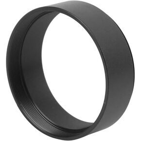 T2 Extension Tube, Alloy Black M48x0.75 Extension Tube Astronomical Telescope Extension Tube M48x0.75 for Telescope (10mm)