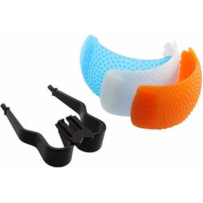Universal 3 Color Diffuser Filter مجموعة لكاميرا DSLR المنبثقة