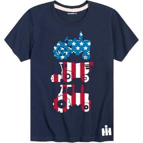 Case IH Americana Tractors - Toddler Short Sleeve Graphic T-Shirt