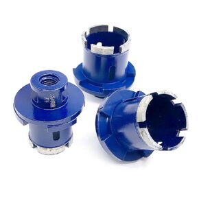 M14 Thread Diamond Basin Opener Sintering Hole Drill Bit for Marble Tile Ceramic Porcelain Washbasin Drainage Opener Tools 1Pcs(45-65)