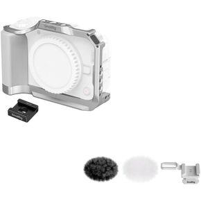 SmallRig R50 V Camera Cage for Canon+Furry Windscreen Kit (2pcs)