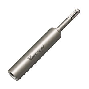 SDS Plus Ground Rod Driver for 3/4'' Grounding Rod, 40CrMo Steel Adapter Bits for All SDS-Plus Rotary Hammer Drill, Heavy Duty One-Piece Tool for Fence Installation Rebar Piling