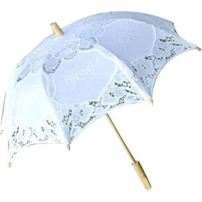 Lace Umbrella Party Princess Umbrellas Wedding Bridesmaid Decorations Bridal Bride Umbrella Photo Lace