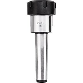 4-Inch 4-Jaw Self-Centering Chuck Set MT3-ER32 Morse Taper Shank Collet Chuck CNC Lathe Milling Tool Chuck Holder with 1-Inch x 8TPI Thread