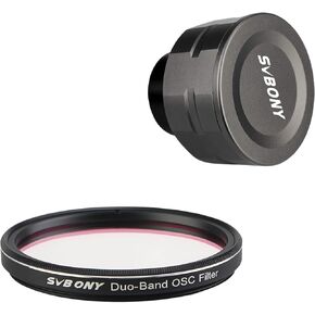 SVBONY SV205 Planetary Camera, 7.05MP USB3.0 Electronic Telescope Eyepiece Bundle with SV220 Telescope Filter