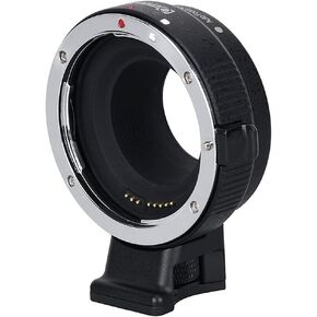 Commlite Lens Mount Adapter Auto Focus Compatible with Canon EF/EF-S Lens to EOS M (EF-M Mount) M50 M200 M6 M10 M3 Camera